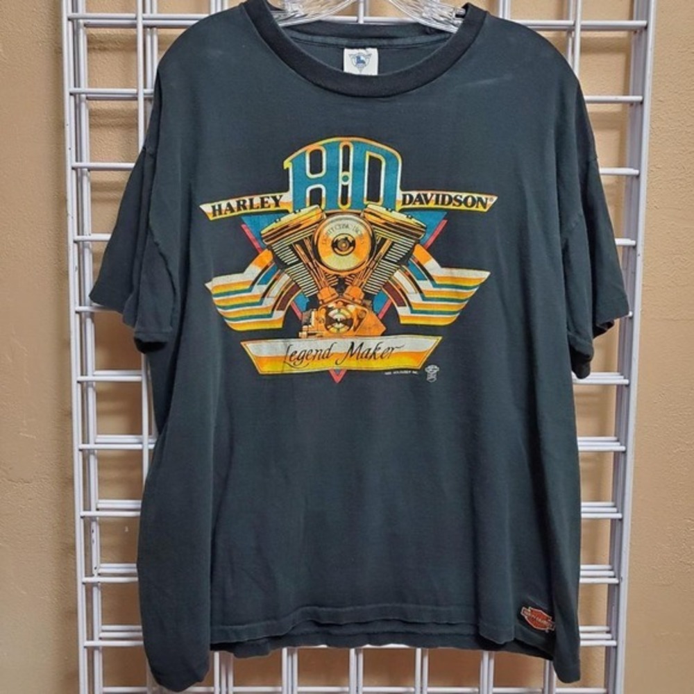 VTG 1986 Holoubek Harley Davidson Legend Maker tee